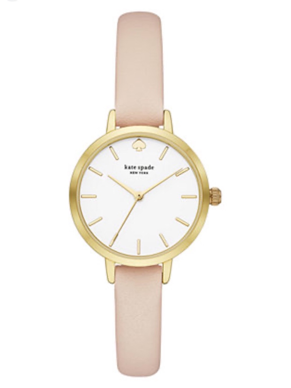 New in box Kate Spade Metro Blush Leather Watch